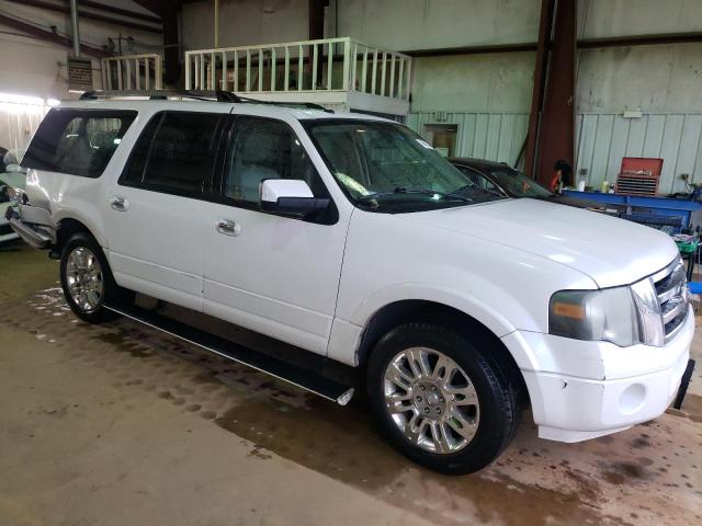 1FMJK1K59BEF34791 - 2011 FORD EXPEDITION EL LIMITED WHITE photo 4