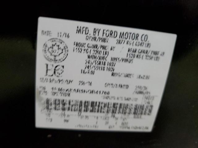 1FM5K8AR5HGB41768 - 2017 FORD EXPLORER POLICE INTERCEPTOR Qara foto 13