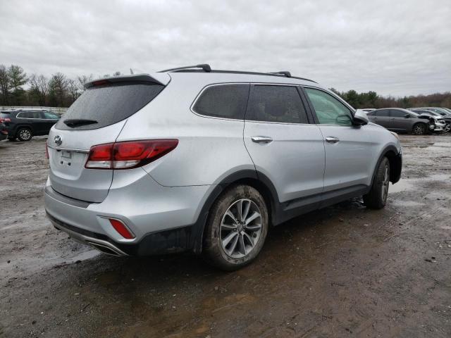 KM8SM4HF8JU272301 - 2018 HYUNDAI SANTA FE SE SILVER photo 3