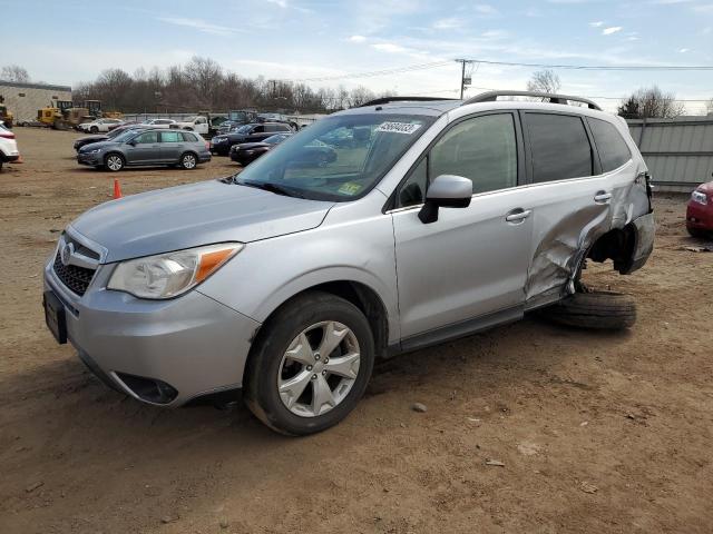 JF2SJAHC6EH559993 - 2014 SUBARU FORESTER 2.5I LIMITED SILVER photo 1