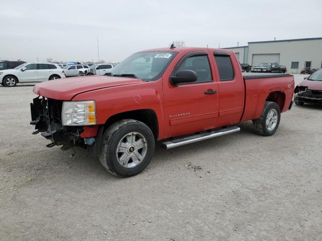 1GCRKSE33BZ280172 - 2011 CHEVROLET SILVERADO K1500 LT RED photo 1