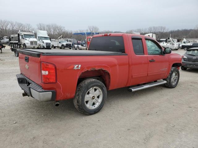 1GCRKSE33BZ280172 - 2011 CHEVROLET SILVERADO K1500 LT RED photo 3