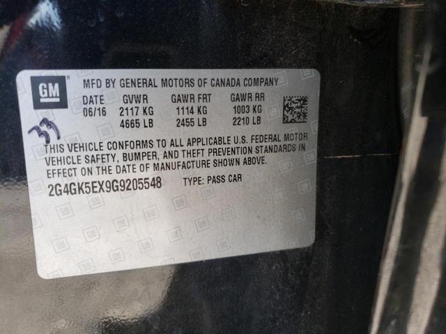 2G4GK5EX9G9205548 - 2016 BUICK REGAL 黑色 照片 12