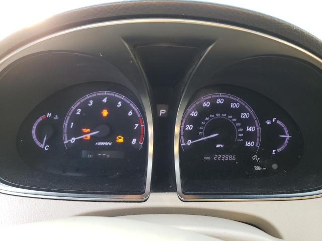 4T1BK3DB7BU387640 - 2011 TOYOTA AVALON BASE 黑色 照片 9