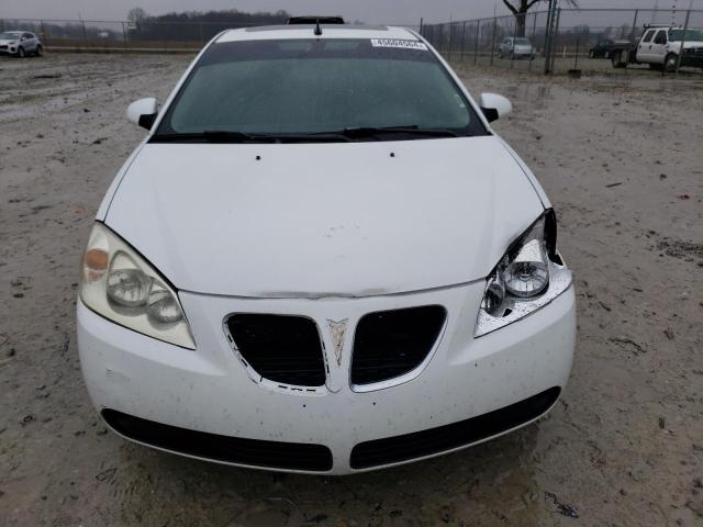 1G2ZH17N994157463 - 2009 PONTIAC G6 GT WHITE photo 5