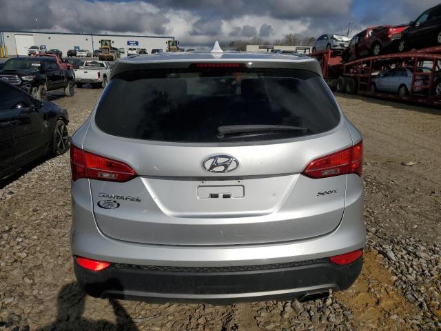 5XYZT3LB8FG273963 - 2015 HYUNDAI SANTA FE S SILVER photo 6