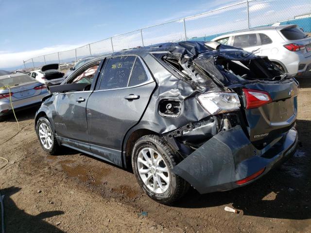 2GNAXKEV0K6258679 - 2019 CHEVROLET EQUINOX LT GRAY photo 2