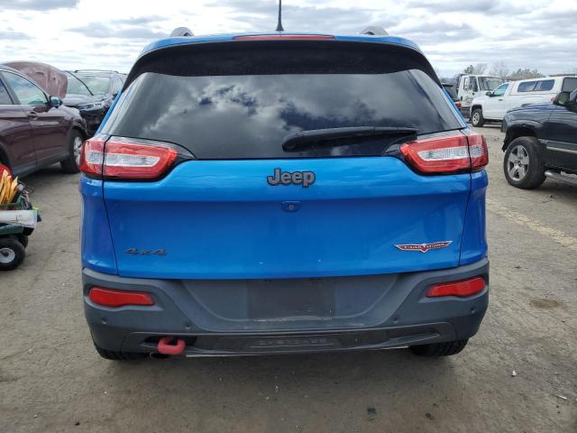 1C4PJMBB7JD527559 - 2018 JEEP CHEROKEE TRAILHAWK 蓝色 照片 6