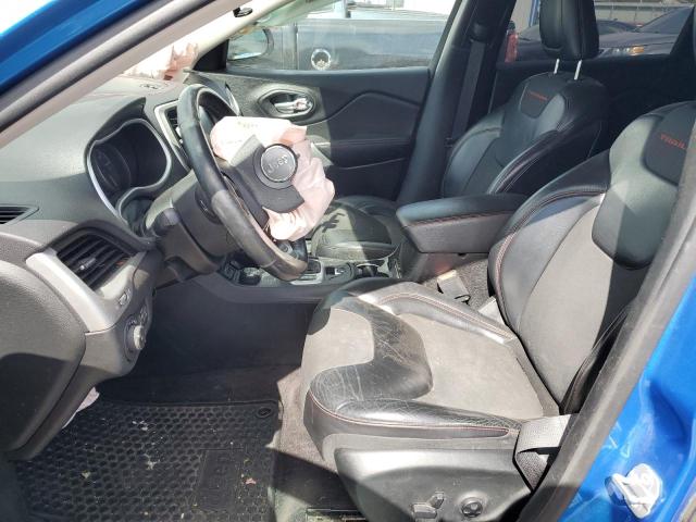 1C4PJMBB7JD527559 - 2018 JEEP CHEROKEE TRAILHAWK 蓝色 照片 7
