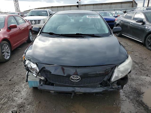 2T1BU4EE1AC439529 - 2010 TOYOTA COROLLA BASE BLACK photo 5