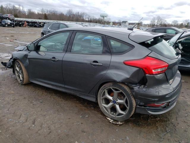 1FADP3L91HL316726 - 2017 FORD FOCUS ST GRAY photo 2
