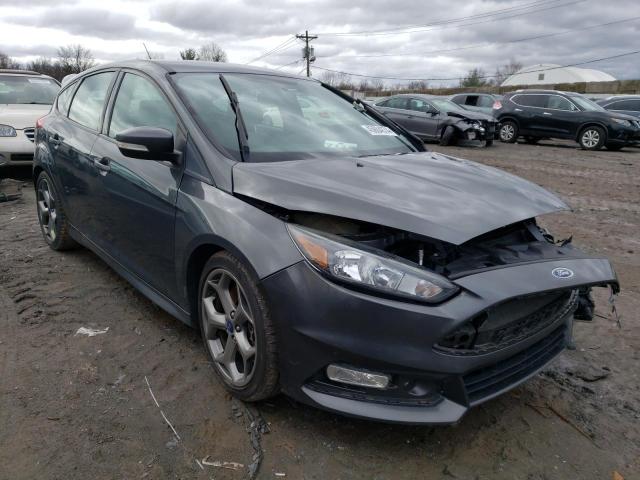 1FADP3L91HL316726 - 2017 FORD FOCUS ST GRAY photo 4