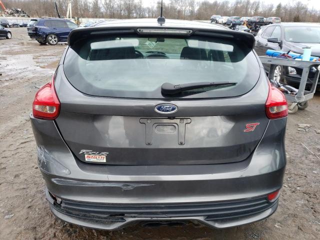 1FADP3L91HL316726 - 2017 FORD FOCUS ST GRAY photo 6