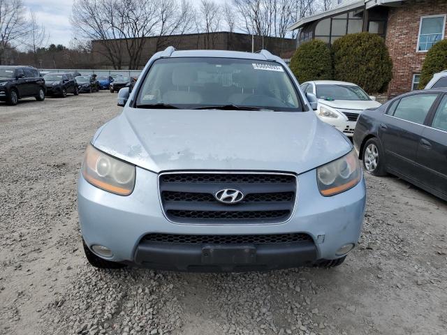 5NMSH73E28H208989 - 2008 HYUNDAI SANTA FE SE BLUE photo 5