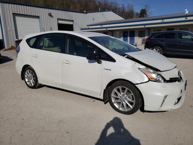 JTDZN3EU6E3327580 - 2014 TOYOTA PRIUS V WHITE photo 4