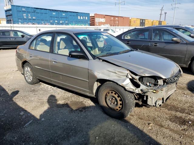 2HGES16524H640285 - 2004 HONDA CIVIC LX GOLD photo 4