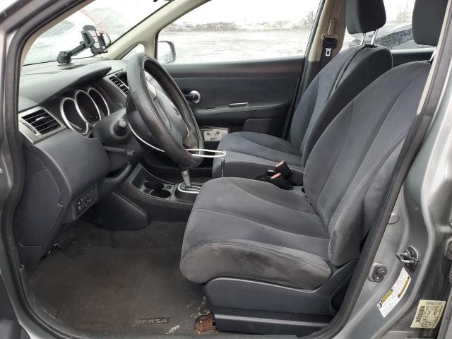 3N1BC13E09L365858 - 2009 NISSAN VERSA S CHARCOAL photo 7