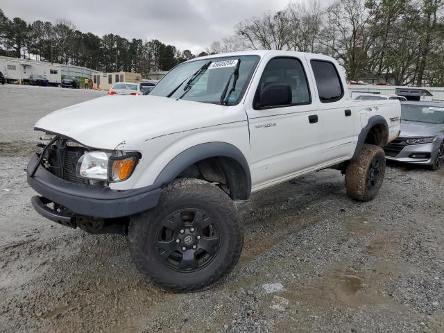 5TEGN92N12Z043097 - 2002 TOYOTA TACOMA DOUBLE CAB PRERUNNER WHITE photo 1