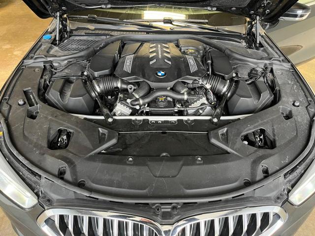 WBABC4C00LCE17379 - 2020 BMW M850XI BLACK photo 7