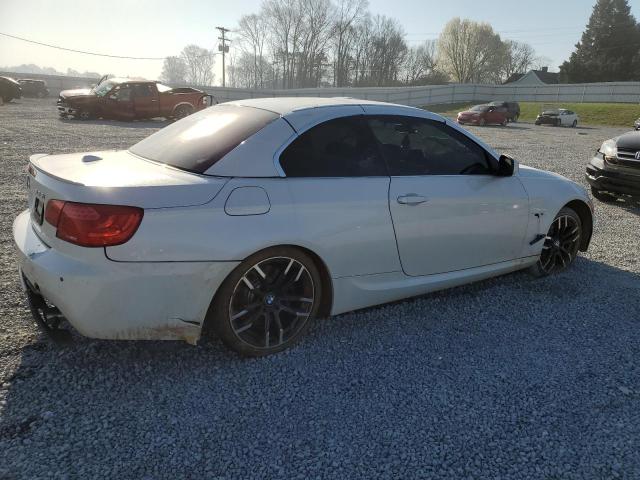 WBADX7C5XDJ590296 - 2013 BMW 335 I WHITE photo 3