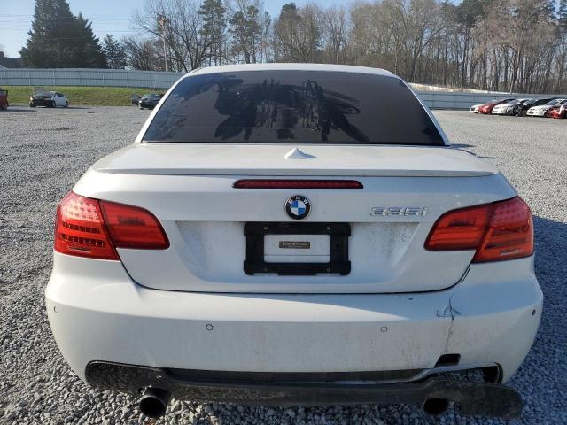 WBADX7C5XDJ590296 - 2013 BMW 335 I WHITE photo 6