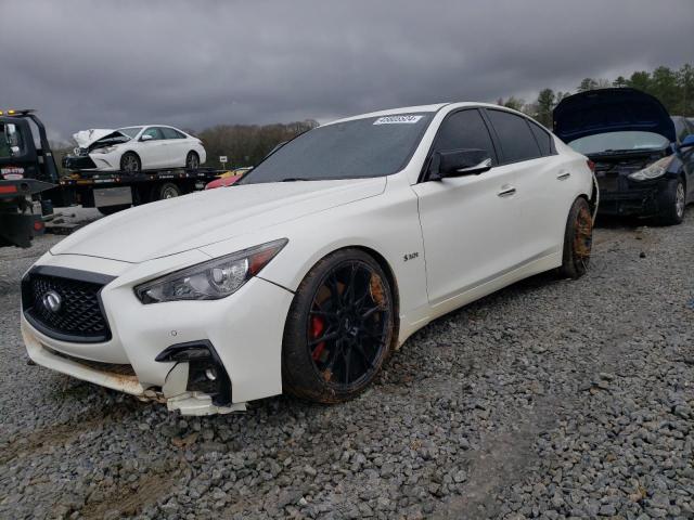 JN1FV7AP5JM461353 - 2018 INFINITI Q50 RED SPORT 400 WHITE photo 1