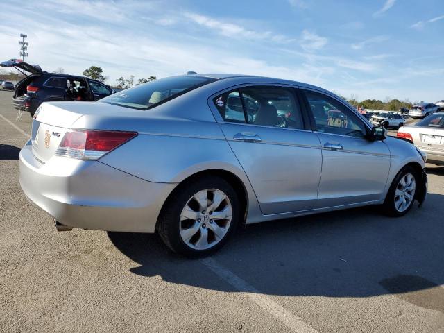 1HGCP36848A051919 - 2008 HONDA ACCORD EXL SILVER photo 3