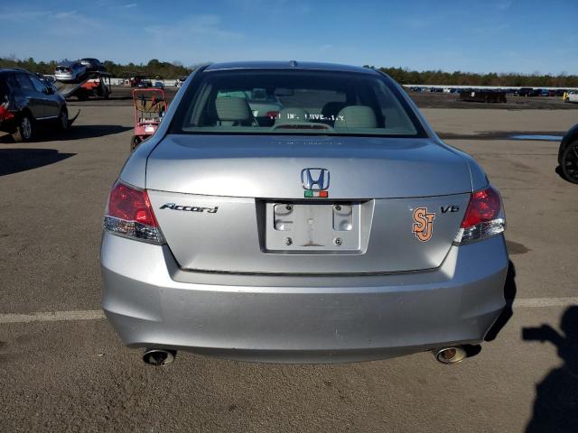 1HGCP36848A051919 - 2008 HONDA ACCORD EXL SILVER photo 6