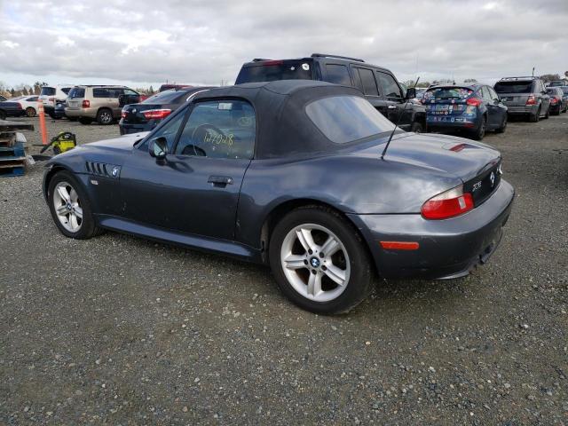 WBACH9342YLF91368 - 2000 BMW Z3 2.3 GRAY photo 2