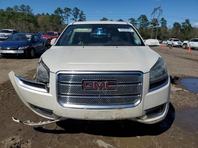 1GKKRTKD5DJ214728 - 2013 GMC ACADIA DENALI WHITE photo 5