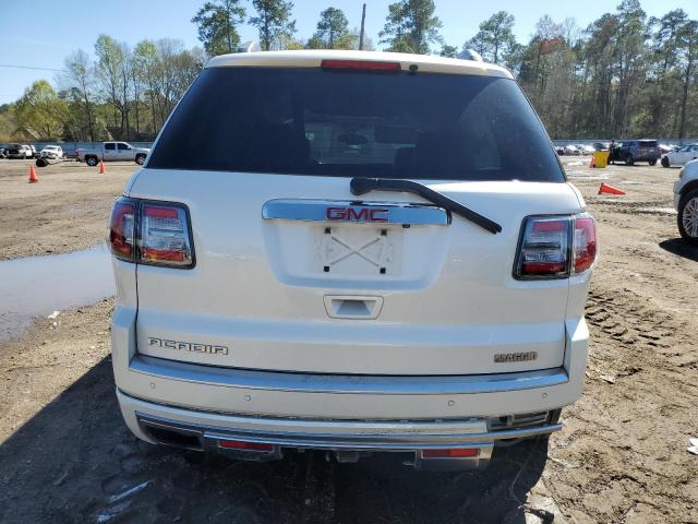 1GKKRTKD5DJ214728 - 2013 GMC ACADIA DENALI WHITE photo 6