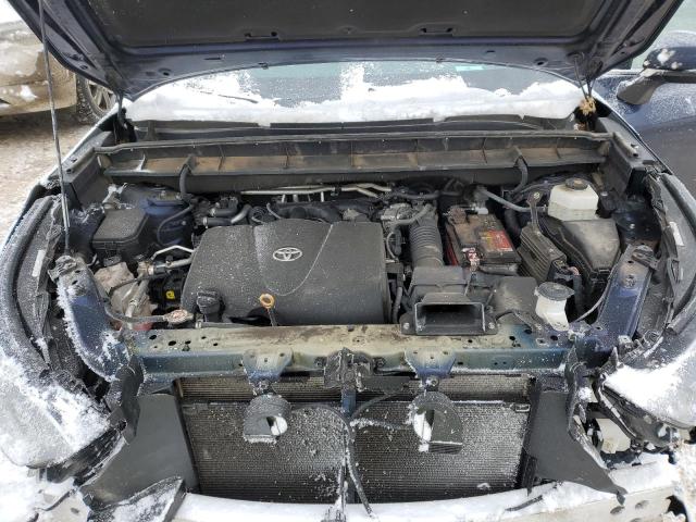 5TDHZRBH3MS535293 - 2021 TOYOTA HIGHLANDER XLE 蓝色 照片 12