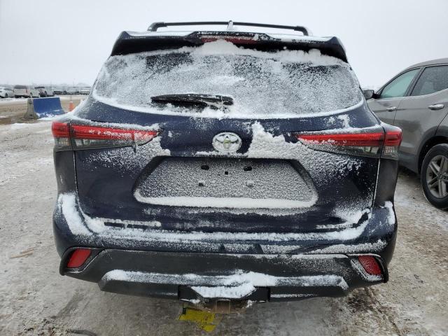 5TDHZRBH3MS535293 - 2021 TOYOTA HIGHLANDER XLE 蓝色 照片 6