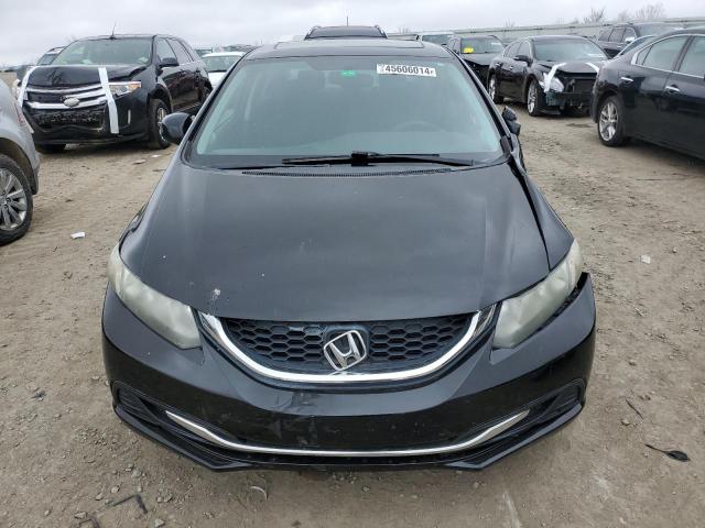 19XFB2F83DE001279 - 2013 HONDA CIVIC EX BLACK photo 5