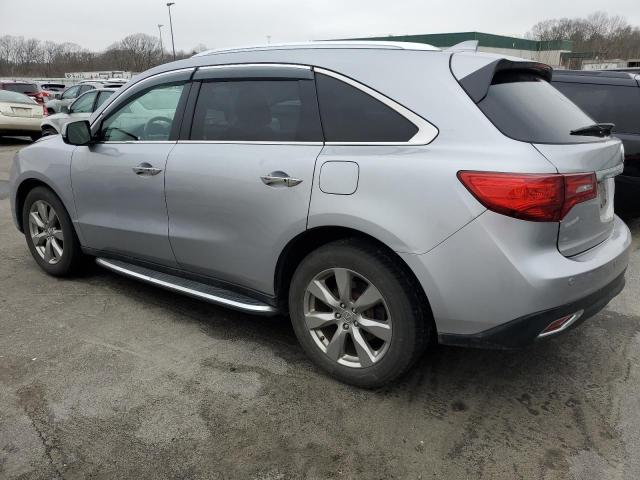 5FRYD4H96GB012665 - 2016 ACURA MDX ADVANCE GRAY photo 2