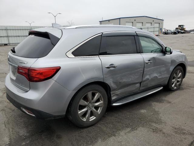 5FRYD4H96GB012665 - 2016 ACURA MDX ADVANCE GRAY photo 3