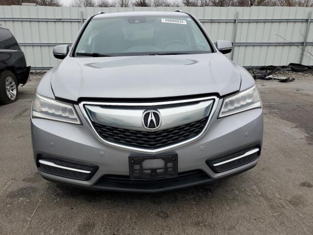 5FRYD4H96GB012665 - 2016 ACURA MDX ADVANCE GRAY photo 5