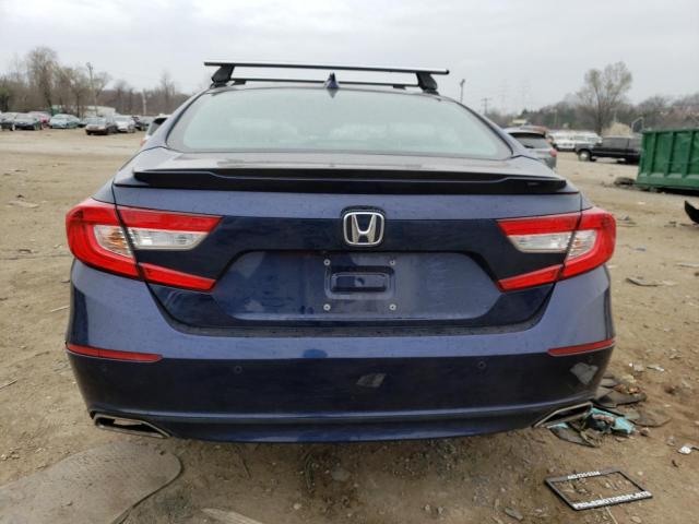 1HGCV2F97LA011688 - 2020 HONDA ACCORD TOURING BLUE photo 6