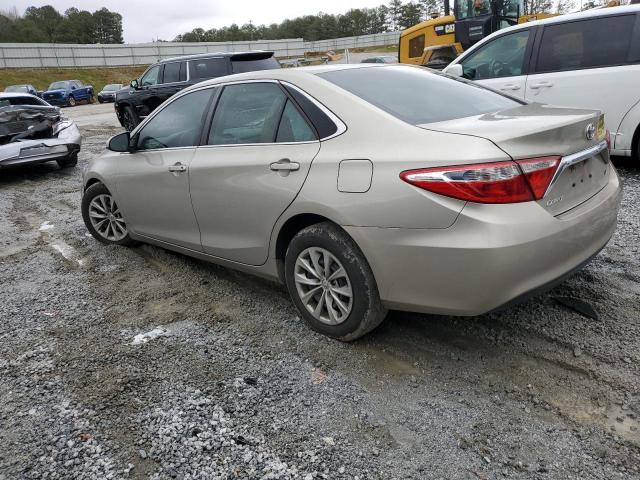 4T1BF1FK9GU119346 - 2016 TOYOTA CAMRY LE GOLD photo 2