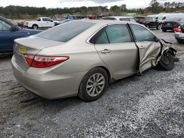 4T1BF1FK9GU119346 - 2016 TOYOTA CAMRY LE GOLD photo 3