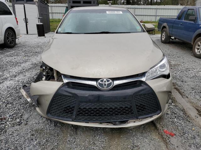 4T1BF1FK9GU119346 - 2016 TOYOTA CAMRY LE GOLD photo 5