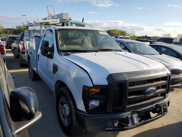 1FDSF30558EC32687 - 2008 FORD F350 SRW SUPER DUTY WHITE photo 4