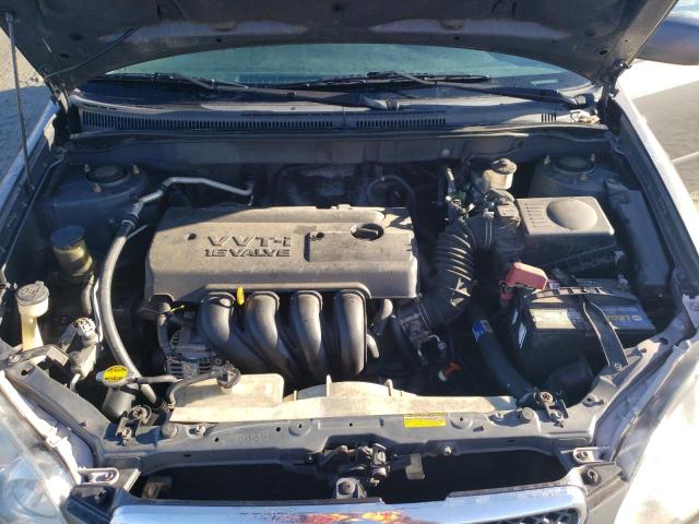 2T1BR32E95C458979 - 2005 TOYOTA COROLLA CE GRAY photo 11