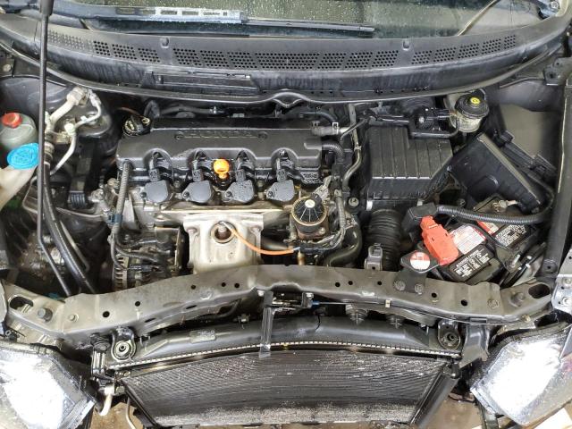 2HGFG12629H504265 - 2009 HONDA CIVIC LX GRAY photo 11