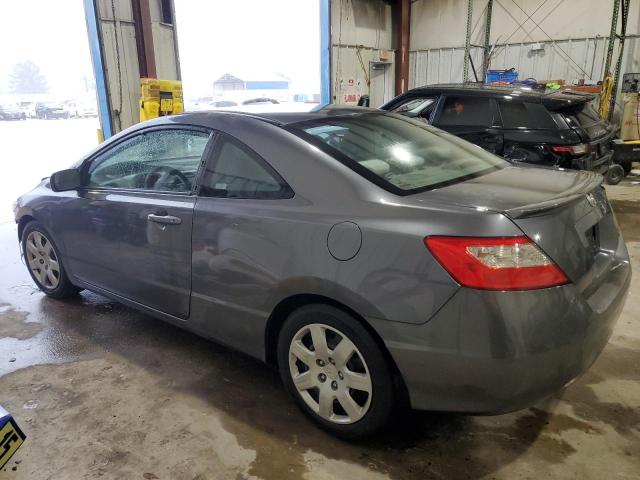 2HGFG12629H504265 - 2009 HONDA CIVIC LX GRAY photo 2