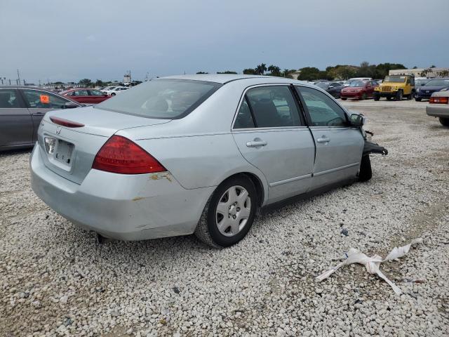 3HGCM56467G708978 - 2007 HONDA ACCORD LX SILVER photo 3