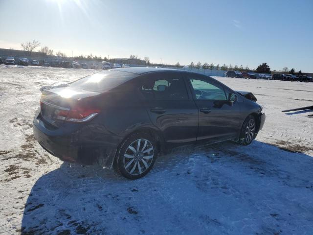2HGFB2F97FH509403 - 2015 HONDA CIVIC EXL შავი ფოტო 3