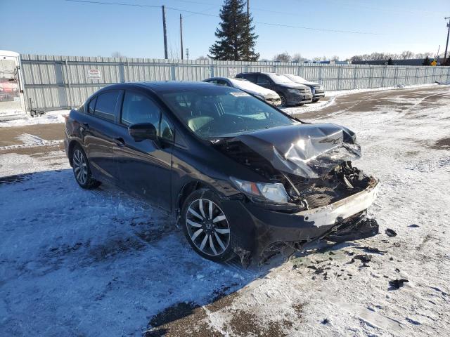 2HGFB2F97FH509403 - 2015 HONDA CIVIC EXL შავი ფოტო 4