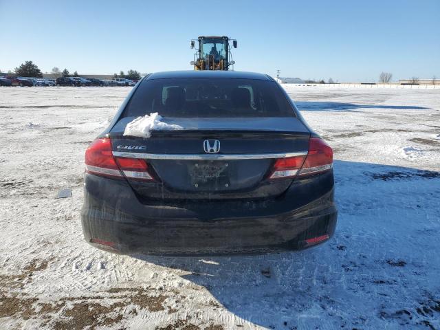 2HGFB2F97FH509403 - 2015 HONDA CIVIC EXL შავი ფოტო 6