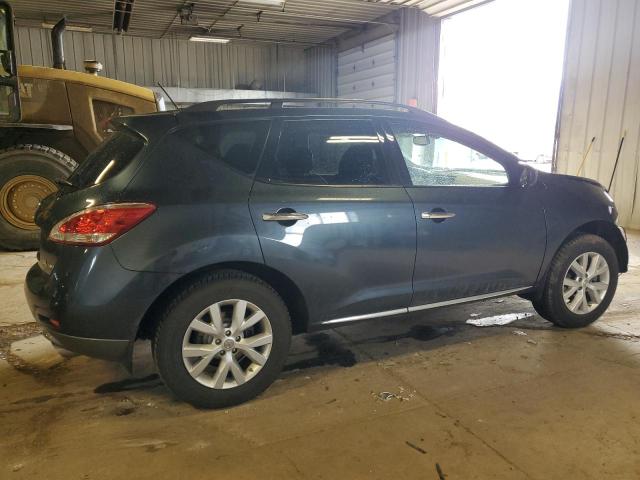 JN8AZ1MW9EW526327 - 2014 NISSAN MURANO S BLUE photo 3